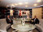 CENGIZ BULUT - Düzce Eski Valileri Cengiz Bulut ve Halil Nimetoğlu Başkan Bayram’ı Ziyaret Etti