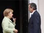 Merkel'in Yunanistan ziyareti protestolarla başladı