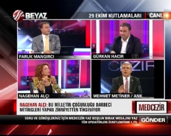 Akşam yazarı CHP'yi savununca, Mehmet Metiner çileden çıktı