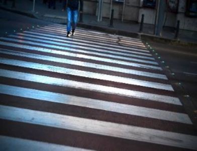 Sofya’da Yaya Geçidi Işıklandırıldı