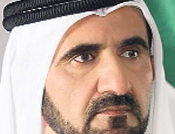 Şeyh Maktum'un uçağı acil iniş yaptı