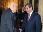 VATIKAN - Davutoğlu, İtalya Cumhurbaşkanı Tarafından Kabul Edildi