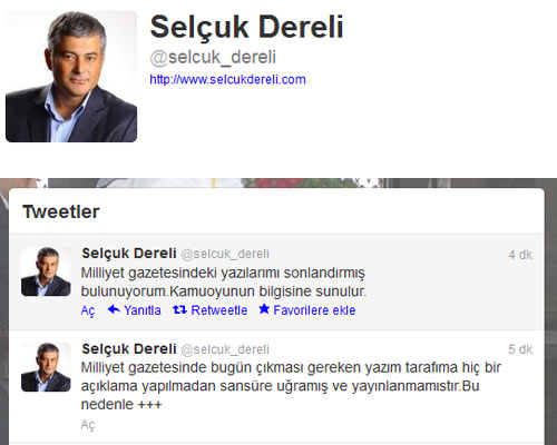 Selçuk Dereli'den şok istifa