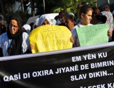 Alanya'da BDP Eylemi Gerginliği