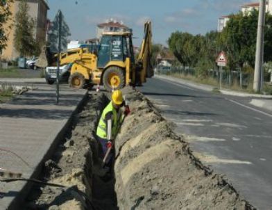 Belediye Konutlarına Aydınlatma Çalışması