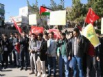 İSRAIL BAYRAĞı - Yozgat’ta İsrail Protesto Edilerek Bayrağı Yakıldı
