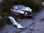 RECEP TURAN - Kamyon Otomobile Çarptı: 7 Yaralı