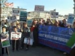 Sivas'ta İsrail ve Suriye Protestosu