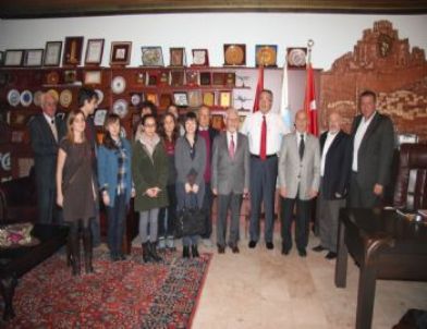 Çekül Vakfı Yöneticileri Ünver’i Ziyaret Etti