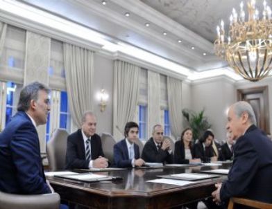 Cumhurbaşkanı Gül, Mhp Genel Başkanı Bahçeli’yi Kabul Etti…(
