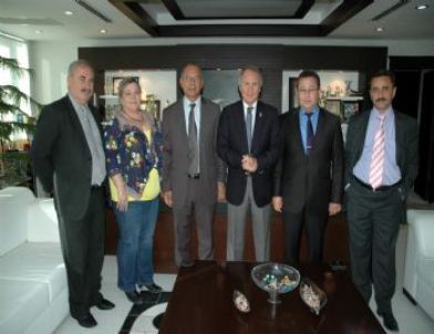 Muratpaşa Muhtarlar Derneği’nden Evcilmen’e Ziyaret