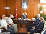 İSMAIL GÜNDÜZ - Başkan Ak’tan Kaymakam Gündüz’e Hayırlı Olsun Ziyareti