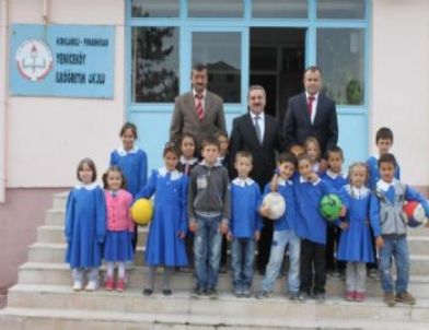 Kırklareli Milli Eğitim Müdürü Korkmaz Yeniceköy İlköğretim Okulunu Ziyaret Etti
