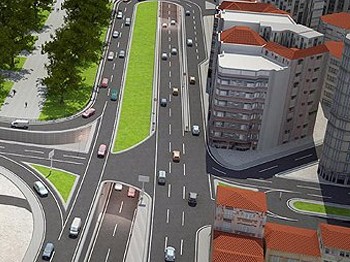 Taksim'de güzergahlar değişti