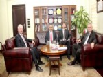 VAHDETTIN ÖZCAN - Türkiye Diyanet-Sen Genel Başkan Ünal’dan Vali Özcan’a Ziyaret