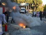 HÜSEYIN ULU - Kula Devlet Hastanesi'nde Yangın Tatbikatı