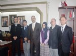 AHMET KARATAŞ - Of İmam Hatip Lisesi Okul Aile Birliği’nden Başkan Saral’a Ziyaret