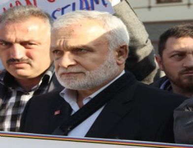 Rize’de İsrail Protestosu