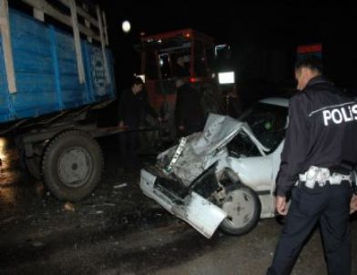 Elbistan'da Trafik Kazası: 1 Yaralı