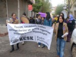 Kadına Şiddet Siverek’te Protesto Edildi
