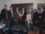 MHP Yıldırım İlçe Kadın Kolları, Türk Eğitim Sen'i Ziyaret Etti