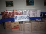 Vezirköprü’de 25 Bin Paket Kaçak Sigara Yakalandı