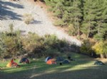 AĞAÇLı - Dağcılar, Geyik Kanyonunda Kamp Kurdu