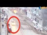 Hakkari'deki bombalı saldırı anı kamerada