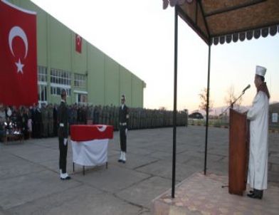 Şehit Astsubay Memleketine Uğurlandı