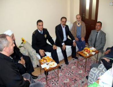 Müftü Şenokur’a Başkan Yazıcı'dan Geçmiş Olsun Ziyareti