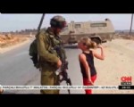 İsrail Askerine Kafa Tutan Kızı canlı yayın heyecanı sardı