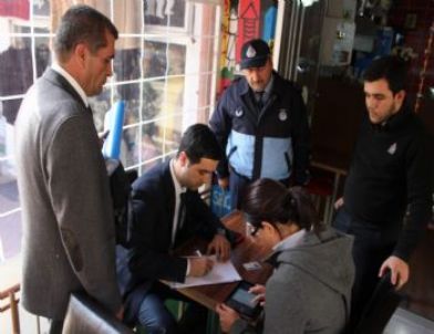 Kocaeli Valiliğinden Kafelere Sigara Baskını