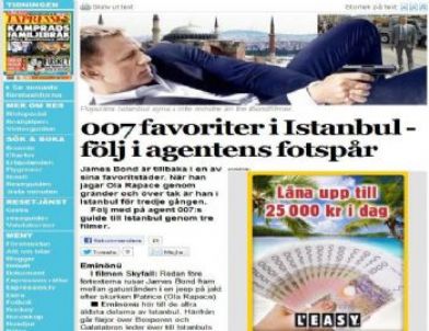 İsveç Gazetesi James Bond'dan Etkilenip İstanbul'u Tanıttı