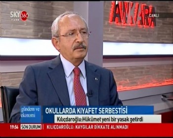 Chp Genel Başkanı Kılıçdaroğlu Açıklaması