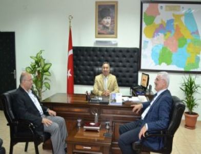 Başkan AK’tan Kaymakam Şahin’e ‘Hayırlı Olsun’ Ziyareti