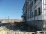 HAMZALı - Hamzalı Çöl İlköğretim Okulu İnşaatı Bitme Aşamasına Geldi
