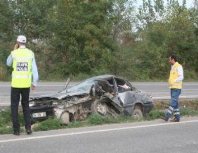 Ünye'de Kaza: 3 Yaralı