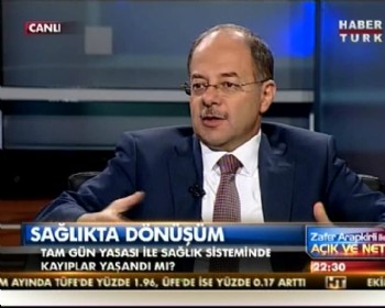 Zafer Arapkirli Sağlık Bakanı Recep Akdağ'ı kızdırdı!