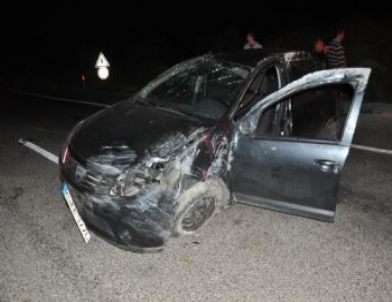 Soma'da Kaza: 1 Ölü, 1 Yaralı