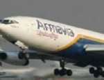 Suriye'ye giden Ermenistan uçağı Erzurum'a indirildi