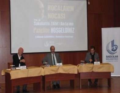 Bağcılar Belediyesi Sabahattin Zaim’i Andı