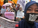 İNSAN HAKLARı GÜNÜ - Dünya İnsan Hakları Günü, Endonezya'da Protesto İle Anıldı