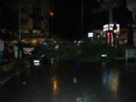 İzmir Şiddetli Yağış: Yollar Çöktü, Ağaçlar Devrildi