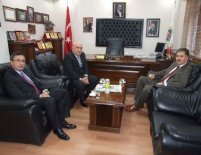 Başkan Çakır'dan Gündüzbey Belediyesi'ne Ziyaret