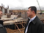 Milletvekili Ağbaba, Stat İnşaatında İncelemelerde Bulundu
