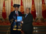 NECATI ÇETINKAYA - Keçiören Belediye Başkanı Ak’a Kırgızistan’dan Fahri Doktora