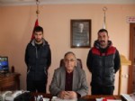 GÜREŞ TAKIMI - Oltu 25 Mart Spor Kulübü Güreş Takımı Ankara’ya Uğurlandı