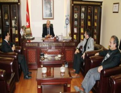 Türkiye Gazetesi ve İha’dan Başkan Yücelik’e Ziyaret