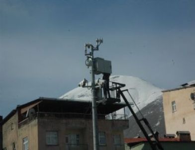 Hakkari’de Mobese Kameraları Yeniden Onarıma Alındı