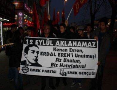Kayseri’de Erdal Eren Anması Yapıldı